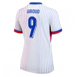 Frankrike Olivier Giroud #9 Bortatröja Dam EM 2024 Kortärmad